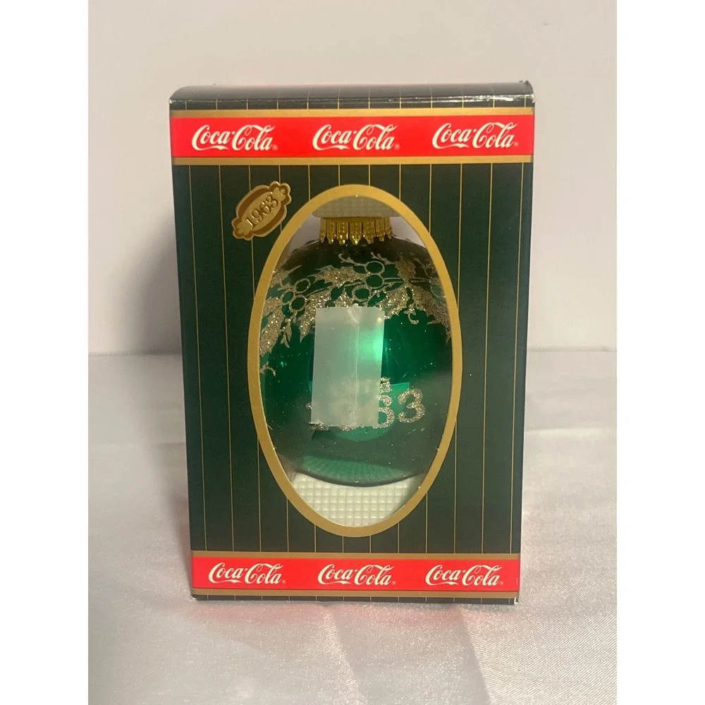 Coca Cola‎ 1995 Trim The Tree Collection Santa Claus Christmas Ornament Boxed